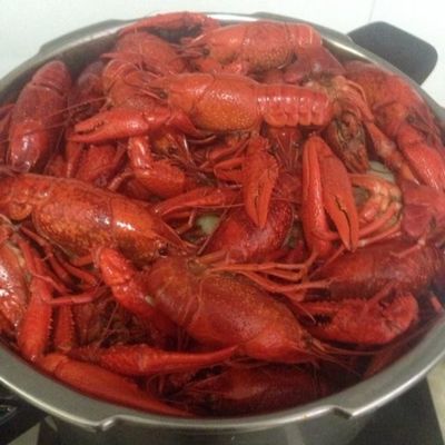 炒龍蝦的食材和調(diào)料